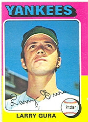 1975 Topps Baseball Cards      557     Larry Gura